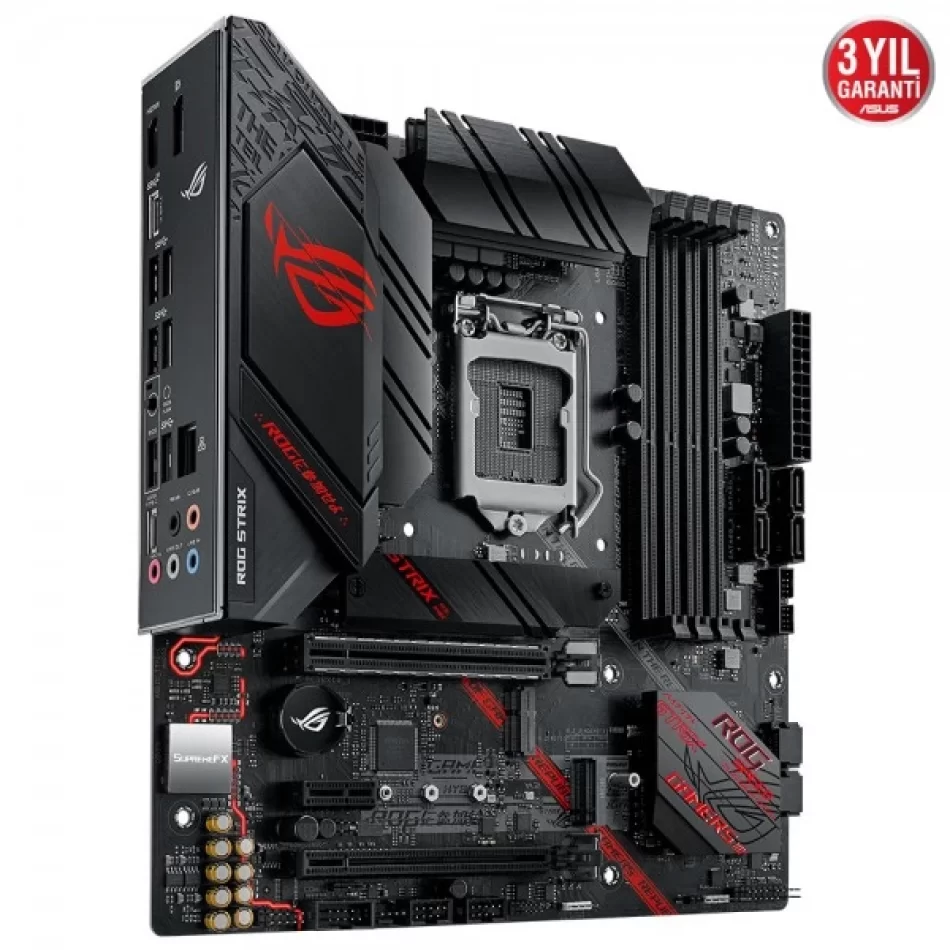 ASUS ROG STRIX B460-G GAMING 2933MHz DDR4 Intel Soket 1200 ATX Anakart