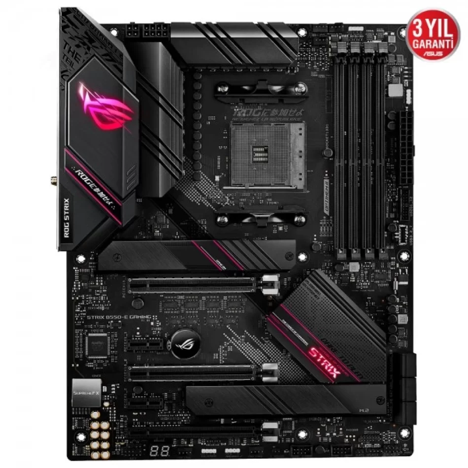 ASUS ROG STRIX B550-E GAMING 5100MHz(OC) DDR4 AMD Soket AM4 ATX Anakart