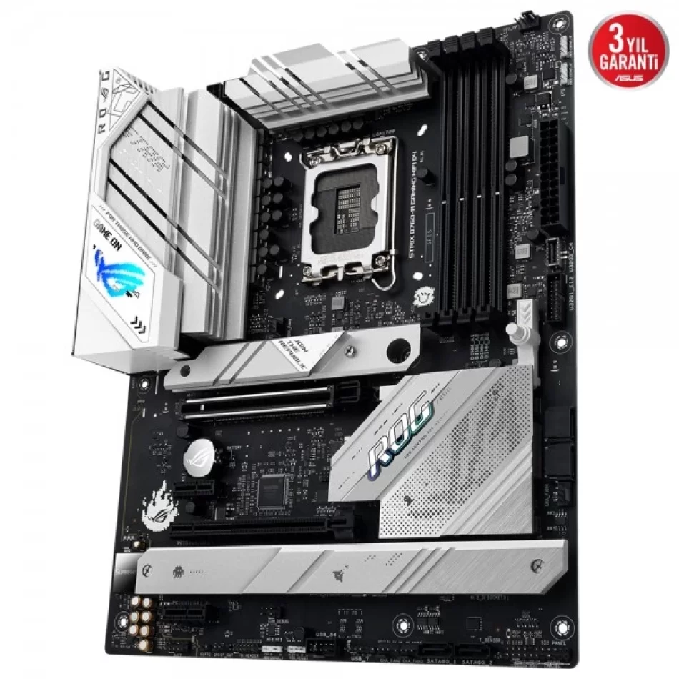 ASUS ROG STRIX B760-A GAMING WIFI D4 5333MHz(OC) DDR4 Intel Soket 1700 ATX Anakart