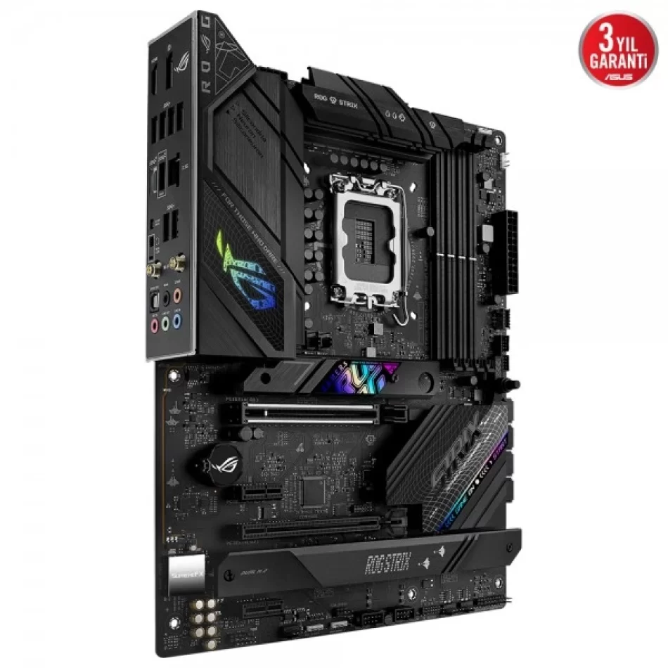 ASUS ROG STRIX B760-F GAMING WIFI 7800MHz(OC) DDR5 Intel Soket 1700 ATX Anakart