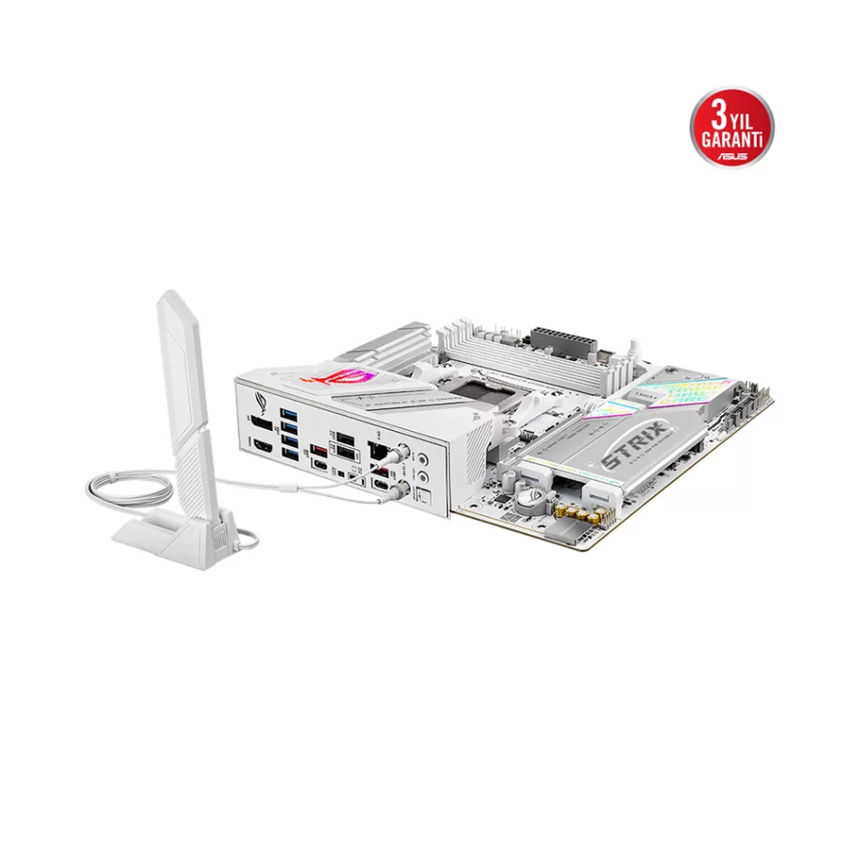 ASUS ROG Strix B850-G GAMING WIFI 8000MHz(OC) DDR5 AMD Soket AM5 ATX Beyaz Anakart