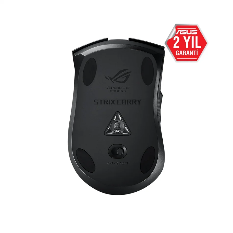 ASUS ROG Strix Carry 7200 DPI Bluetooth + Kablosuz Ergonomik Optik Gaming Mouse