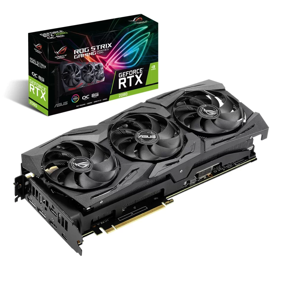 ASUS ROG Strix GeForce RTX 2080 OC 8 GB GDDR6 256Bit DX12 NVIDIA Ekran Kartı