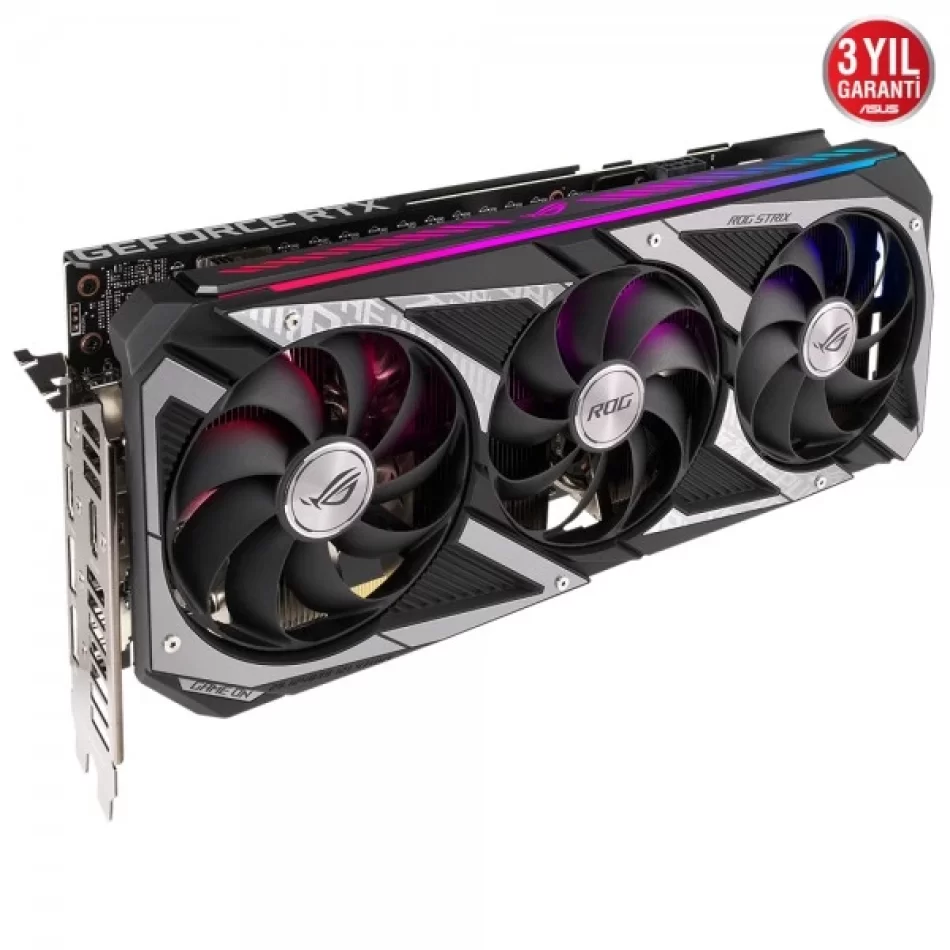 ASUS ROG Strix GeForce RTX 3060 OC 12 GB GDDR6 192Bit DX12 NVIDIA DLSS Ekran Kartı