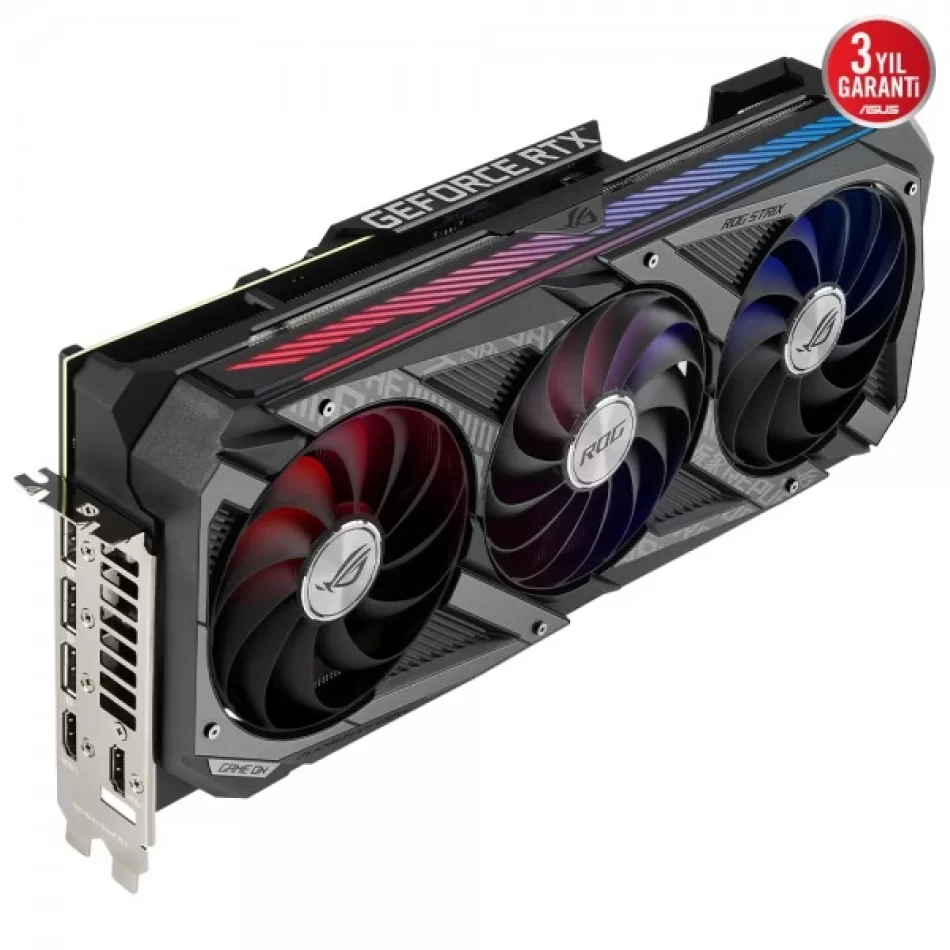 ASUS ROG Strix GeForce RTX 3080 V2 OC 10 GB GDDR6X 320Bit DX12 NVIDIA DLSS Ekran Kartı