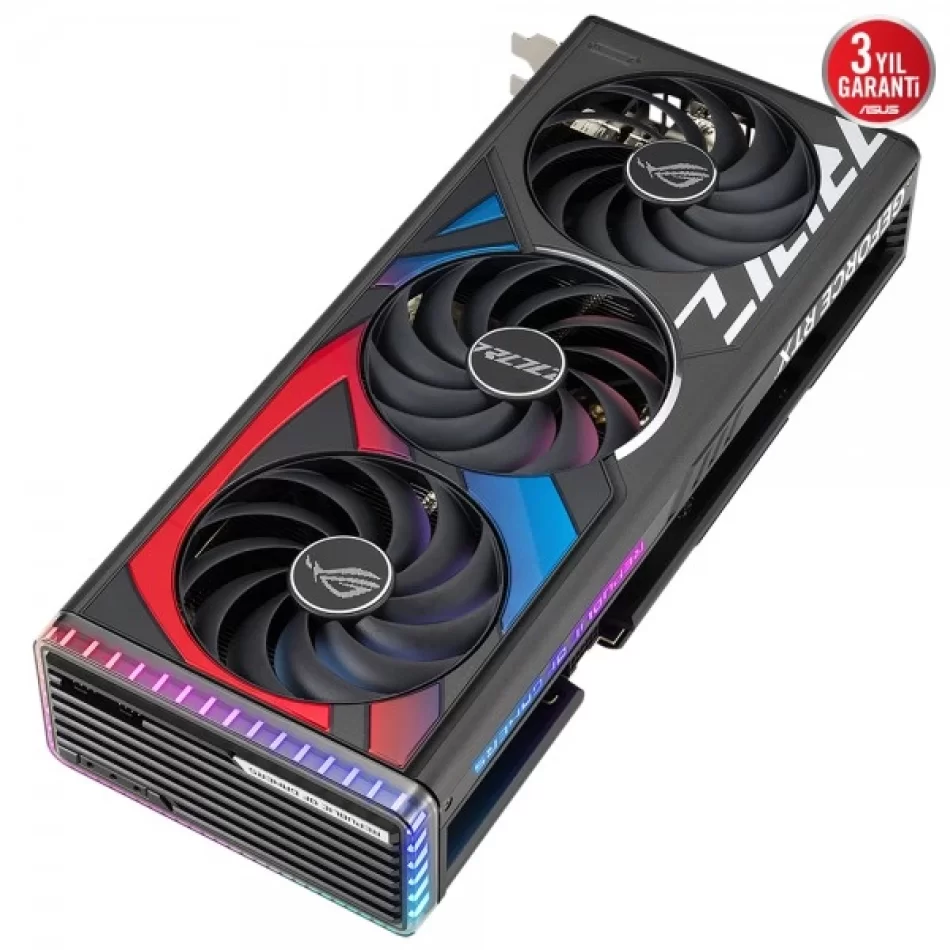 ASUS ROG Strix GeForce RTX 4070 TI Super OC 16 GB GDDR6X 256Bit DX12 NVIDIA DLSS 3 Ekran Kartı