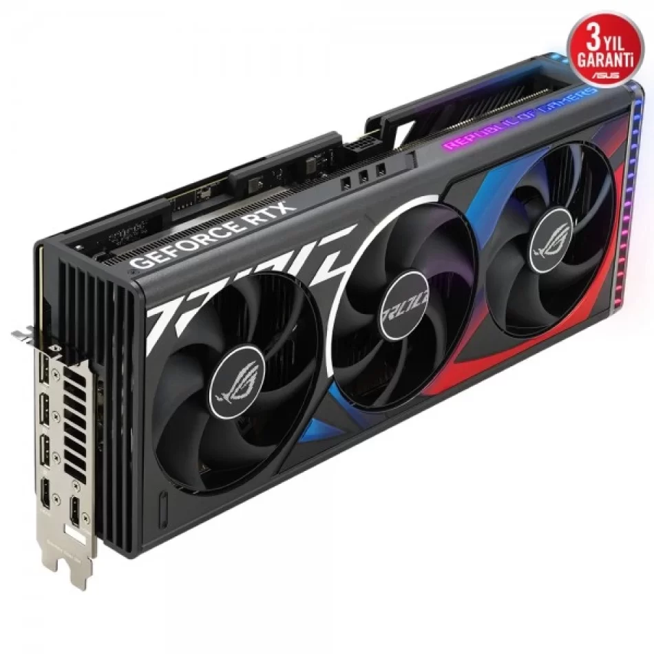 ASUS ROG Strix GeForce RTX 4080 OC 16 GB GDDR6X 256 Bit DX12 NVIDIA DLSS 3 Ekran Kartı