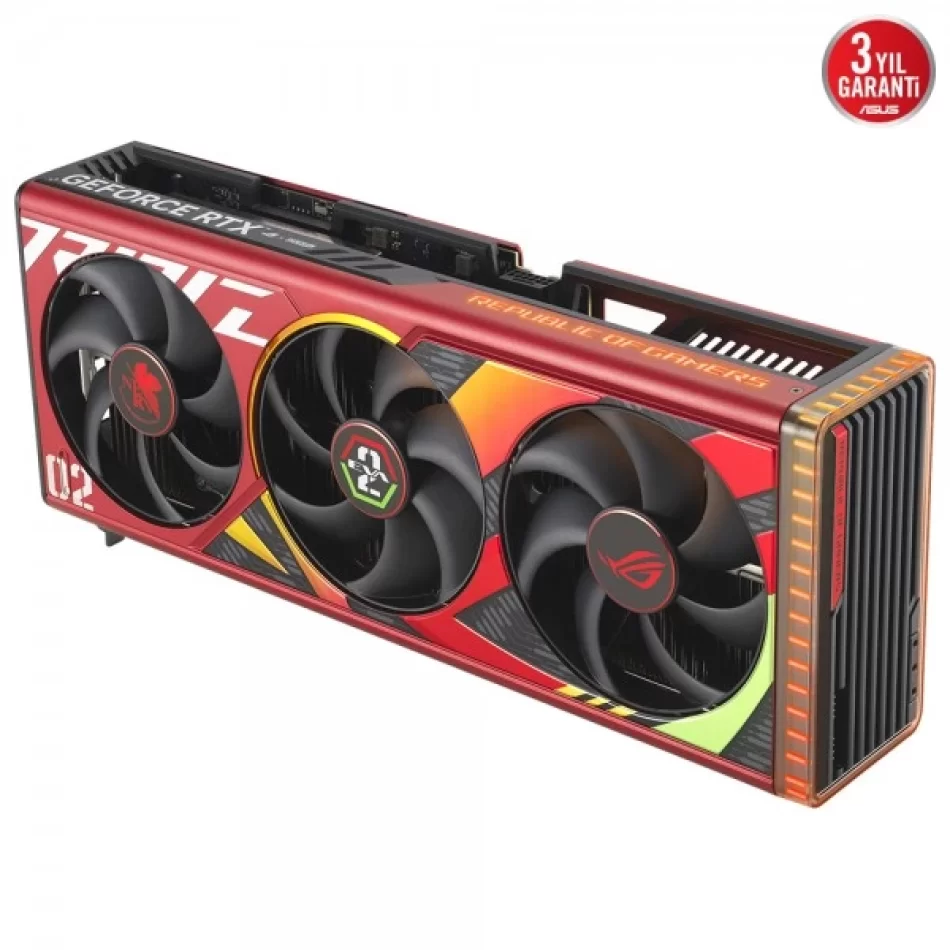 ASUS ROG Strix GeForce RTX 4090 OC EVA-02 Edition 24 GB GDDR6X 384Bit DX12 NVIDIA DLSS 3 Ekran Kartı