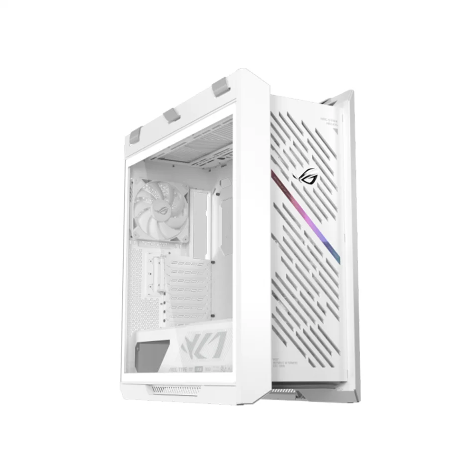 ASUS ROG Strix Helios II GX601S White Edition ARGB 4x 140 mm Fanlı Mid-Tower e-ATX Beyaz Gaming Bilgisayar Kasası
