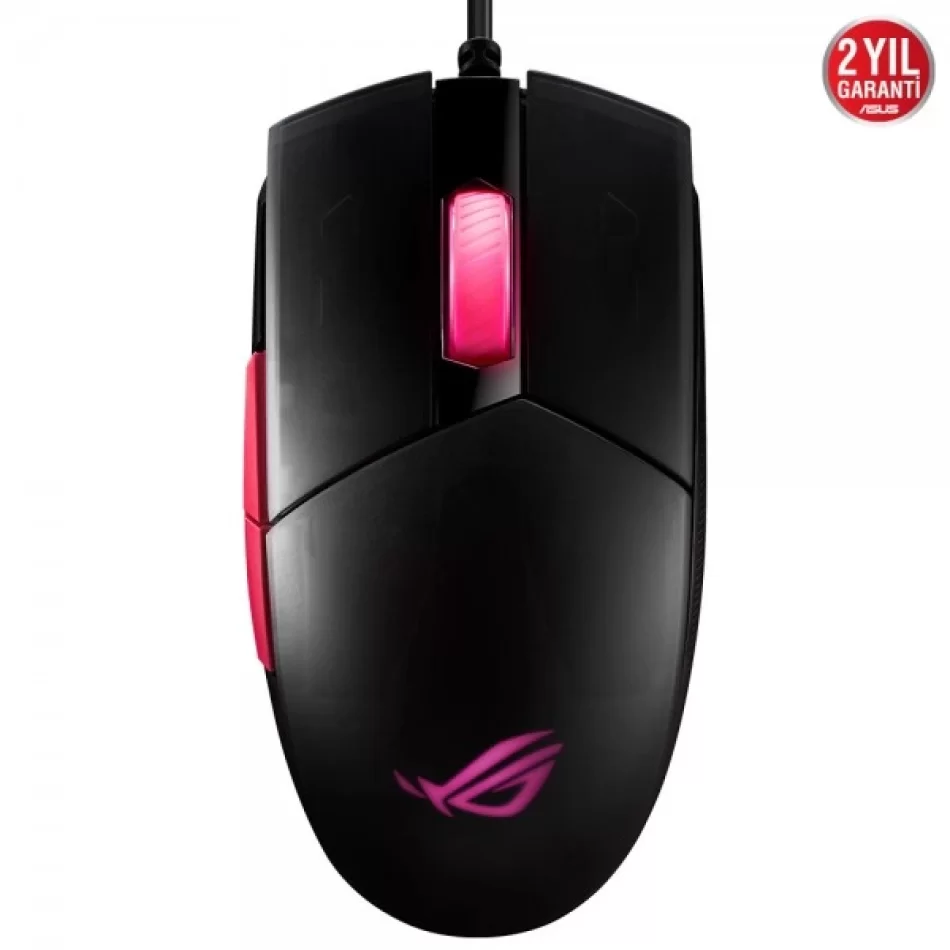 ASUS ROG STRIX IMPACT II Electro Punk RGB Gaming Mouse