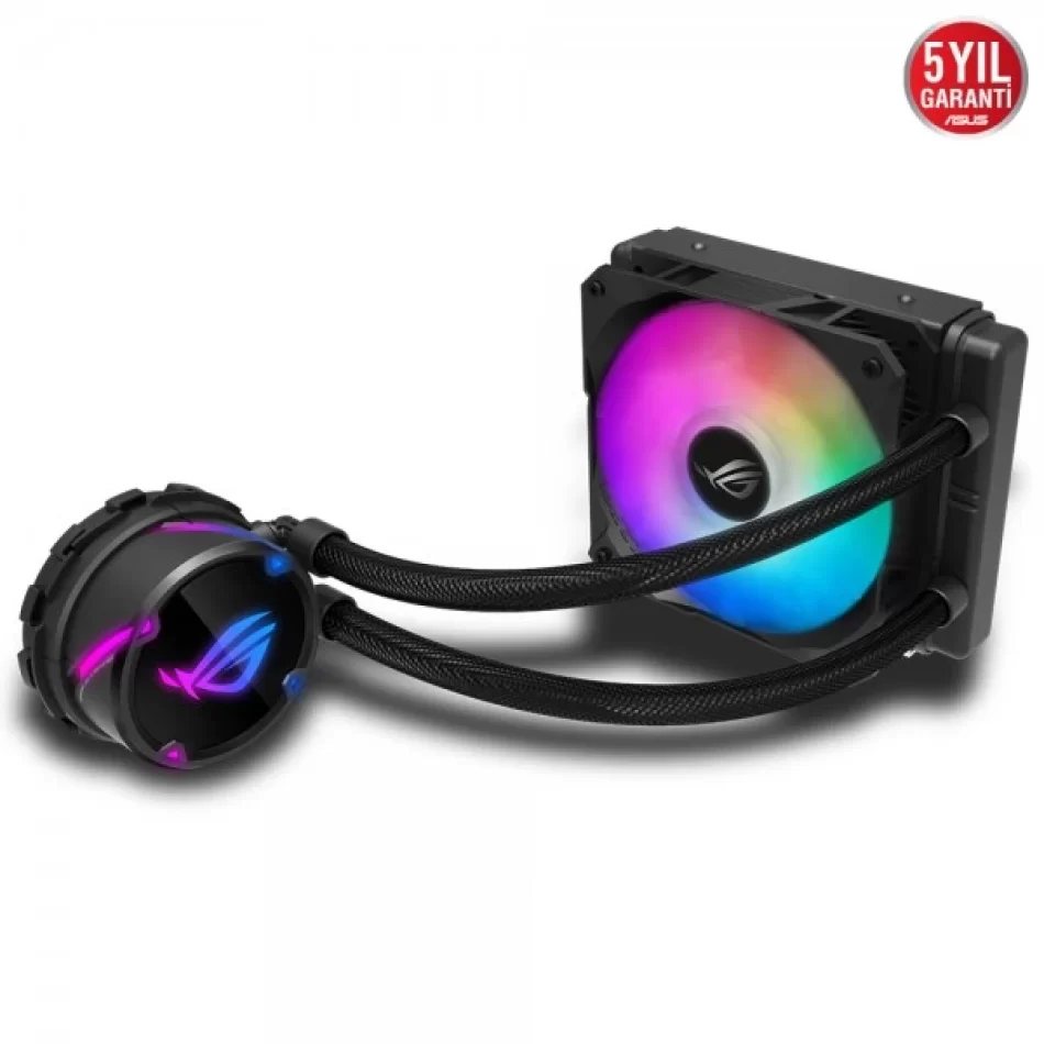 ASUS ROG Strix LC 120 RGB Aura Sync 120mm ARGB Fanlı İşlemci Sıvı Soğutma Sistemi