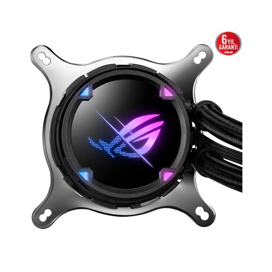ASUS ROG Strix LC II 240 ARGB Intel 1851-1700 ve AMD AM5 Destekli 240mm İşlemci Sıvı Soğutma