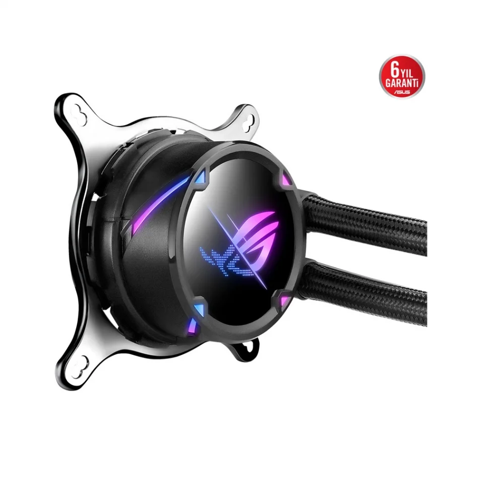 ASUS ROG Strix LC II 240 ARGB Intel 1851-1700 ve AMD AM5 Destekli 240mm İşlemci Sıvı Soğutma