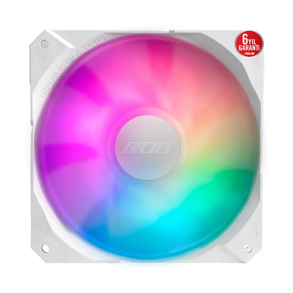 ASUS ROG Strix LC II 240 ARGB V3 White Soket Intel 1851-1700 / AMD AM5 Uyumlu 240mm Beyaz İşlemci Sıvı Soğutucu