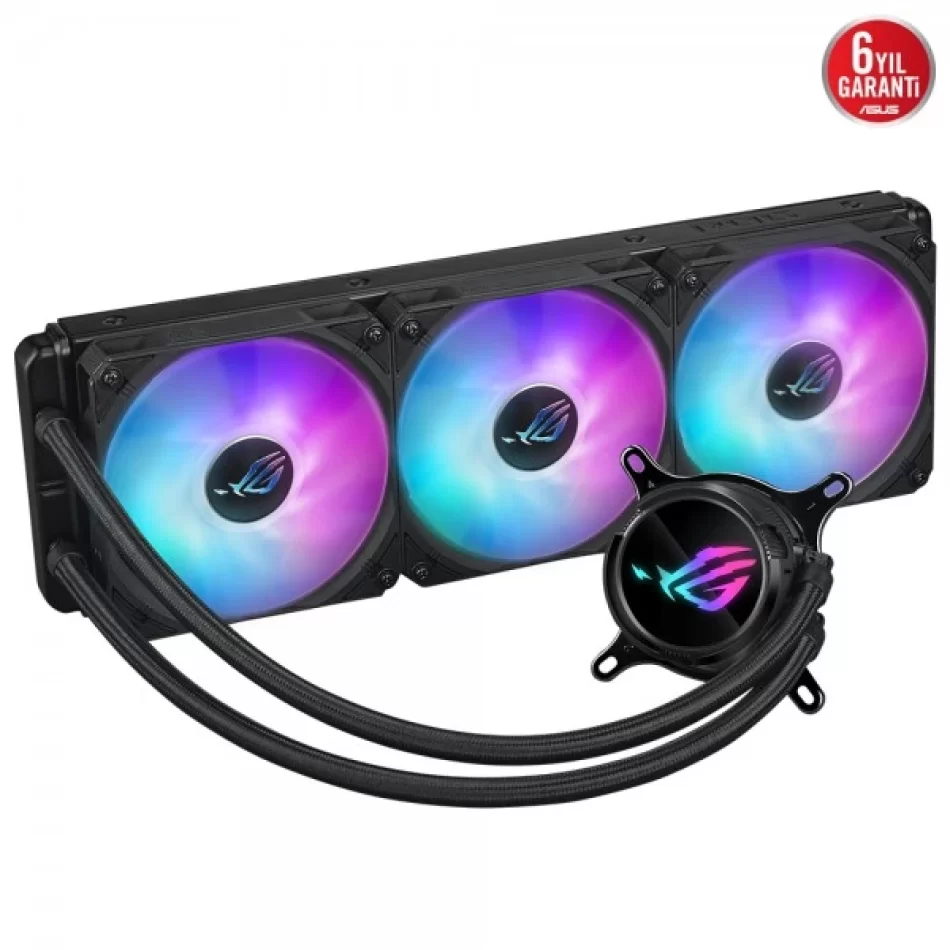 ASUS ROG Strix LC III 360 ARGB 360mm Intel LGA1851-AMD AM5 Uyumlu İşlemci Sıvı Soğutucu