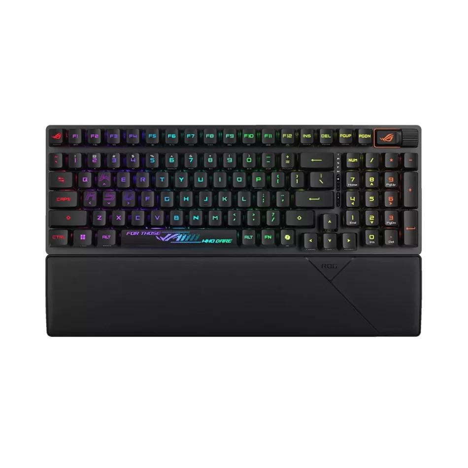 ASUS ROG Strix Scope II 96 Wireless Mekanik RX Red Switch Kablosuz Türkçe Q Oyuncu Klavyesi
