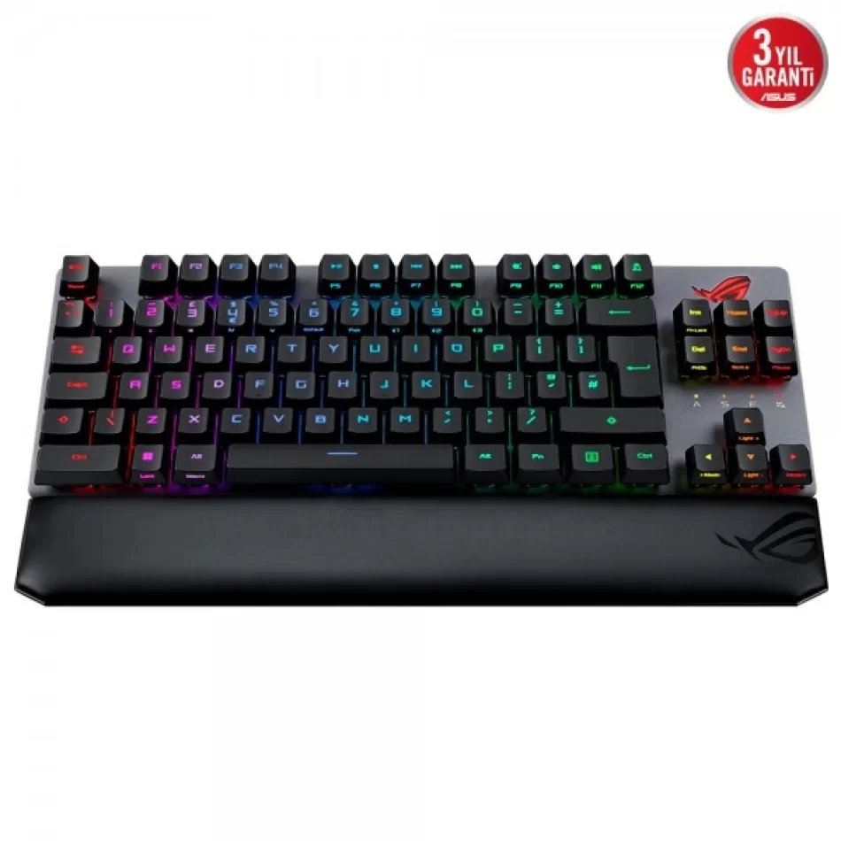 ASUS ROG Strix Scope RX TKL Wireless Deluxe Kablosuz RX Red Switch Mekanik Türkçe Q Gaming Klavye