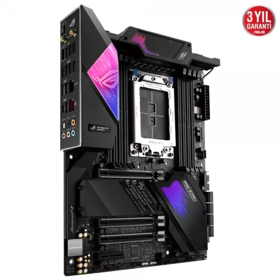 ASUS ROG STRIX TRX40-E GAMING 4666MHz(OC) DDR4 AMD Soket sTRX4 ATX Anakart