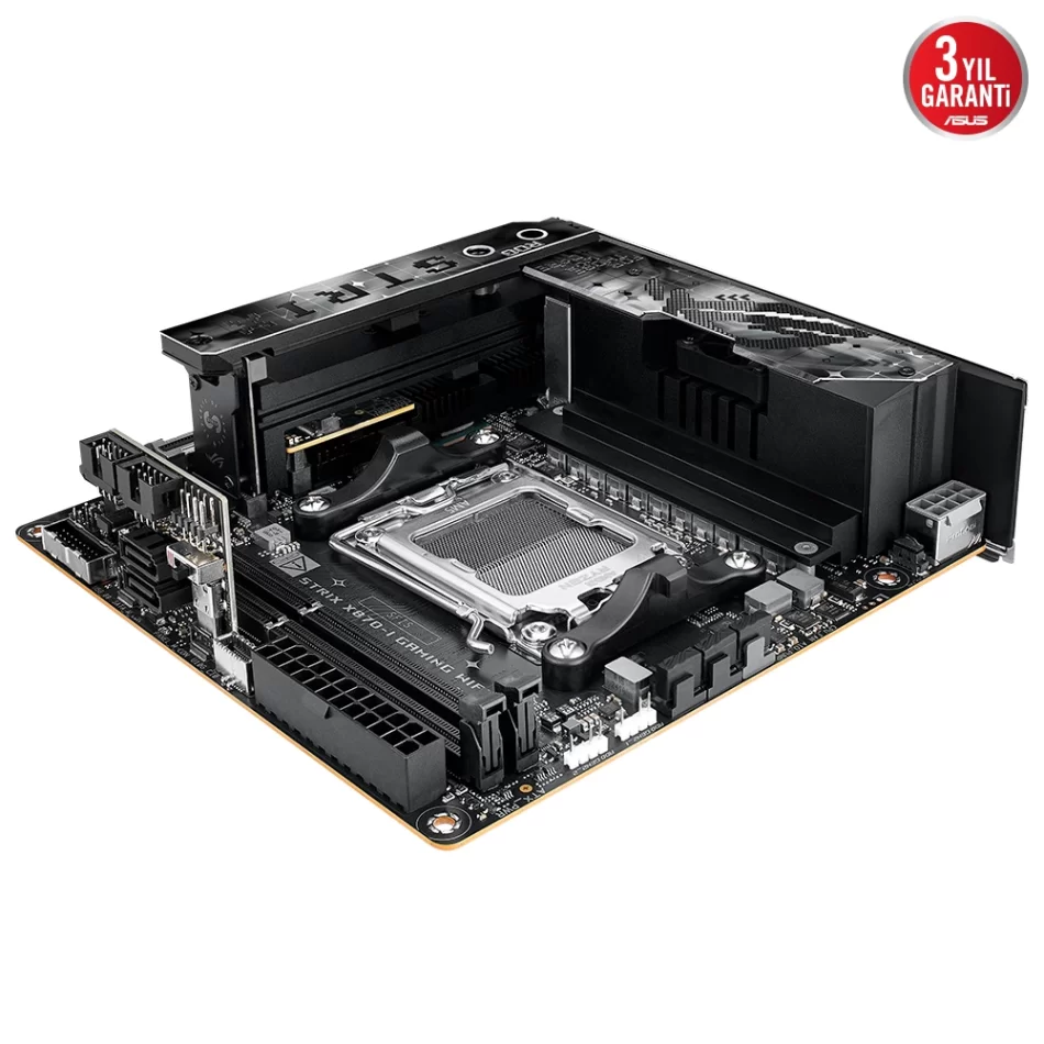 ASUS ROG Strix X870-I GAMING WIFI 8400MHz(OC) DDR5 AMD Soket AM5 mini-ITX Anakart