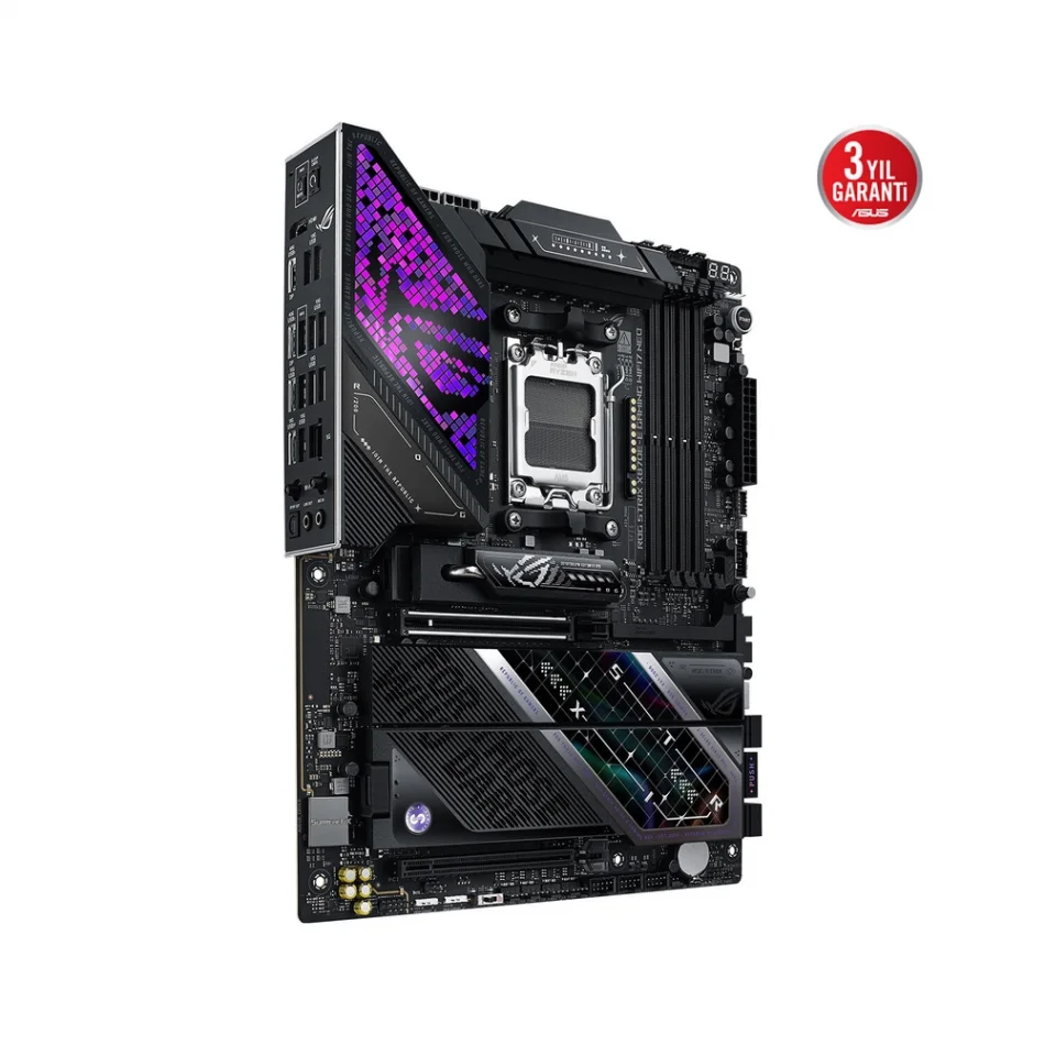 ASUS ROG Strix X870E-E GAMING WIFI7 NEO 8600MHz(OC) DDR5 AMD Soket AM5 ATX Anakart