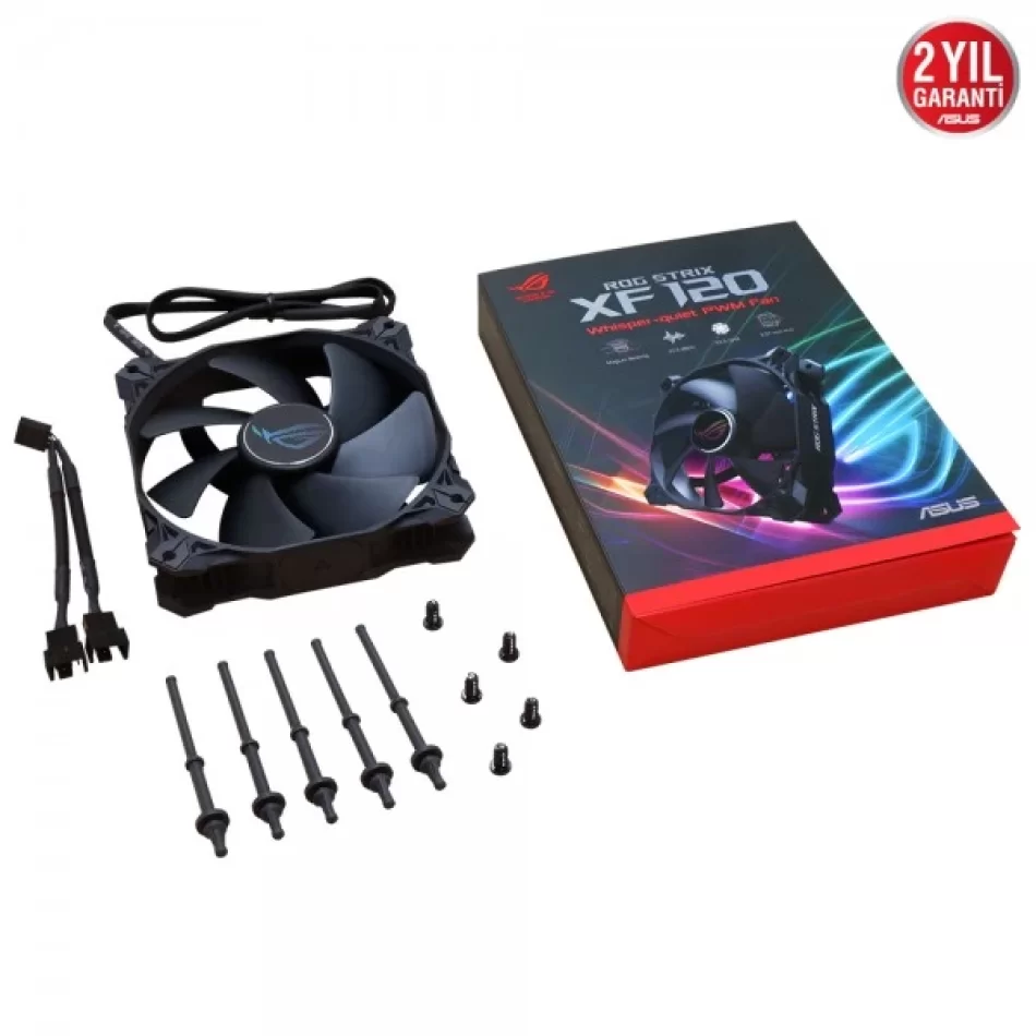 ASUS ROG STRIX XF120 Sessiz 120MM Kasa ve Radyatör Fanı