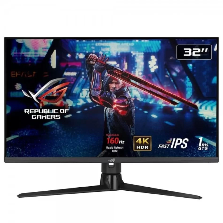 ASUS 32 ROG Strix XG32UQ 160Hz 1ms FreeSync Premium Pro G-Sync HDR 2160p 4K IPS LED Gaming Monitör