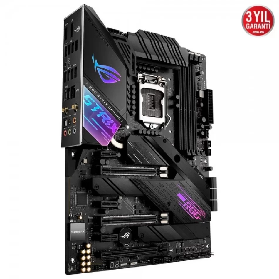 ASUS ROG STRIX Z490-E GAMING 4800MHz(OC) DDR4 Intel Soket 1200 ATX Anakart