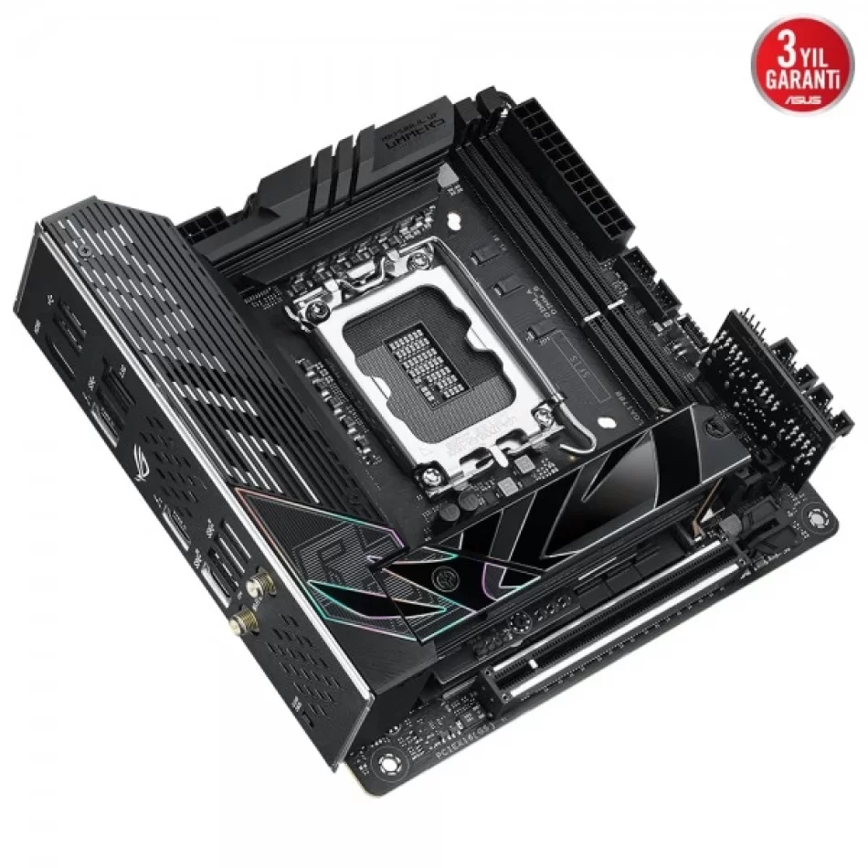 ASUS ROG STRIX Z790-I GAMING WIFI 7600MHz(OC) DDR5 Intel Soket 1700 mini-ITX Anakart