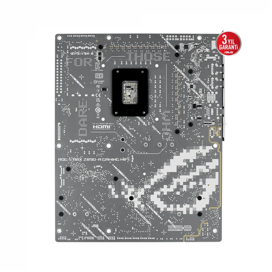 ASUS ROG Strix Z890-A GAMING WIFI 9066MHz(OC) DDR5 Intel Soket 1851 ATX Beyaz Anakart