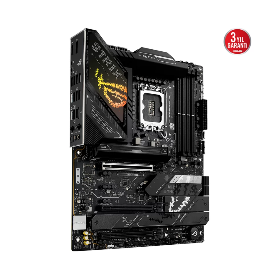 ASUS ROG Strix Z890-H Gaming WIFI 9066MHz(OC) DDR5 Intel Soket 1851 ATX Anakart