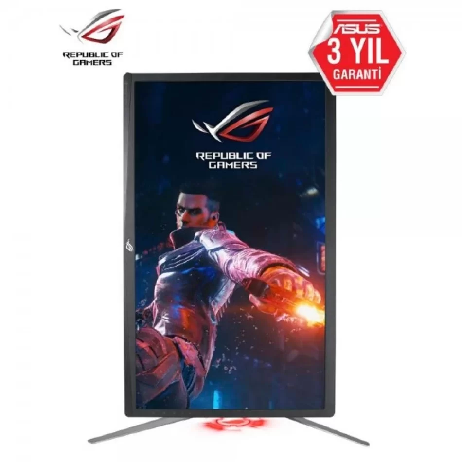 Asus ROG SWIFT 27 PG27UQ 144Hz 4ms 4K HDMI DP UHD HDR IPS Gsync Gaming Monitör Outlet Pikselli Ürün 2 Yıl garanti