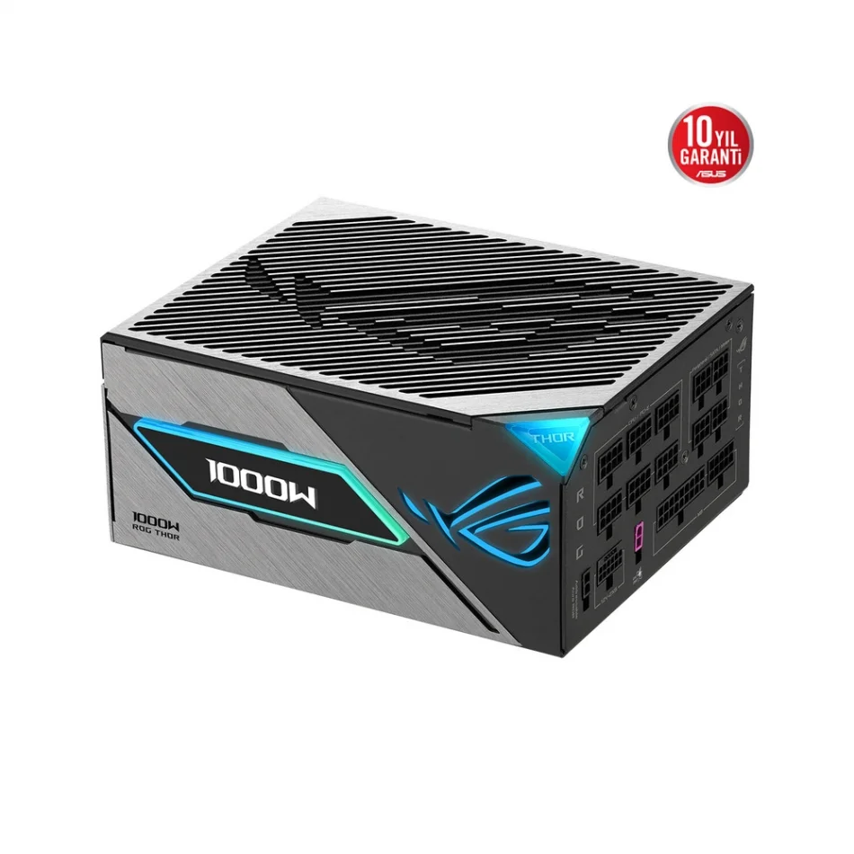 ASUS ROG THOR 1000P3 1000W Platinum III (ROG Equalizer) ARGB 80+ Platinum Tam Modüler ATX 3.1 Güç Kaynağı