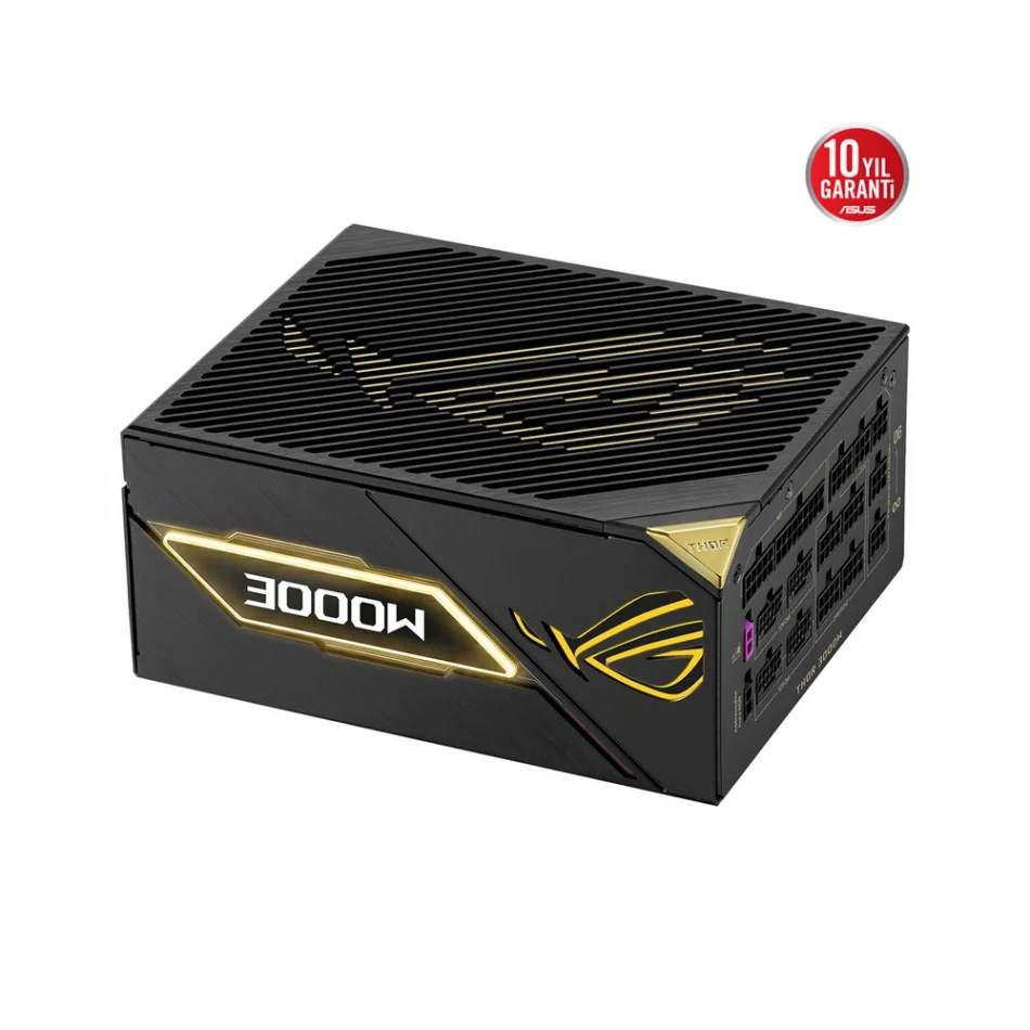 ASUS ROG Thor 20. Yıl Özel Sürümü 3000W Titanium III ARGB 80+ Titanium Tam Modüler ATX 3.1 Güç Kaynağı