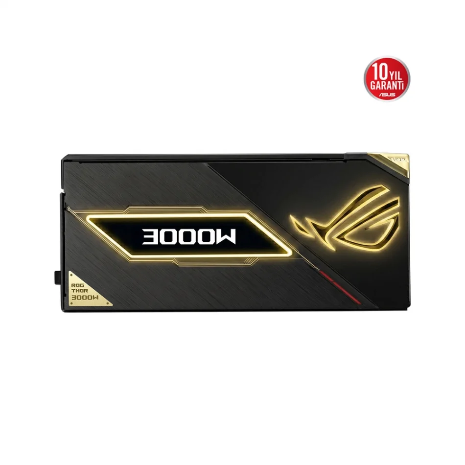 ASUS ROG Thor 20. Yıl Özel Sürümü 3000W Titanium III ARGB 80+ Titanium Tam Modüler ATX 3.1 Güç Kaynağı