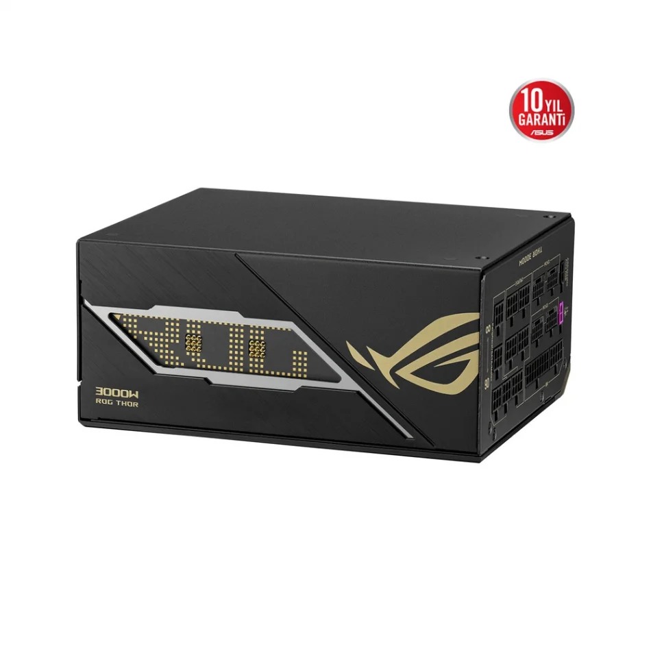 ASUS ROG Thor 20. Yıl Özel Sürümü 3000W Titanium III ARGB 80+ Titanium Tam Modüler ATX 3.1 Güç Kaynağı