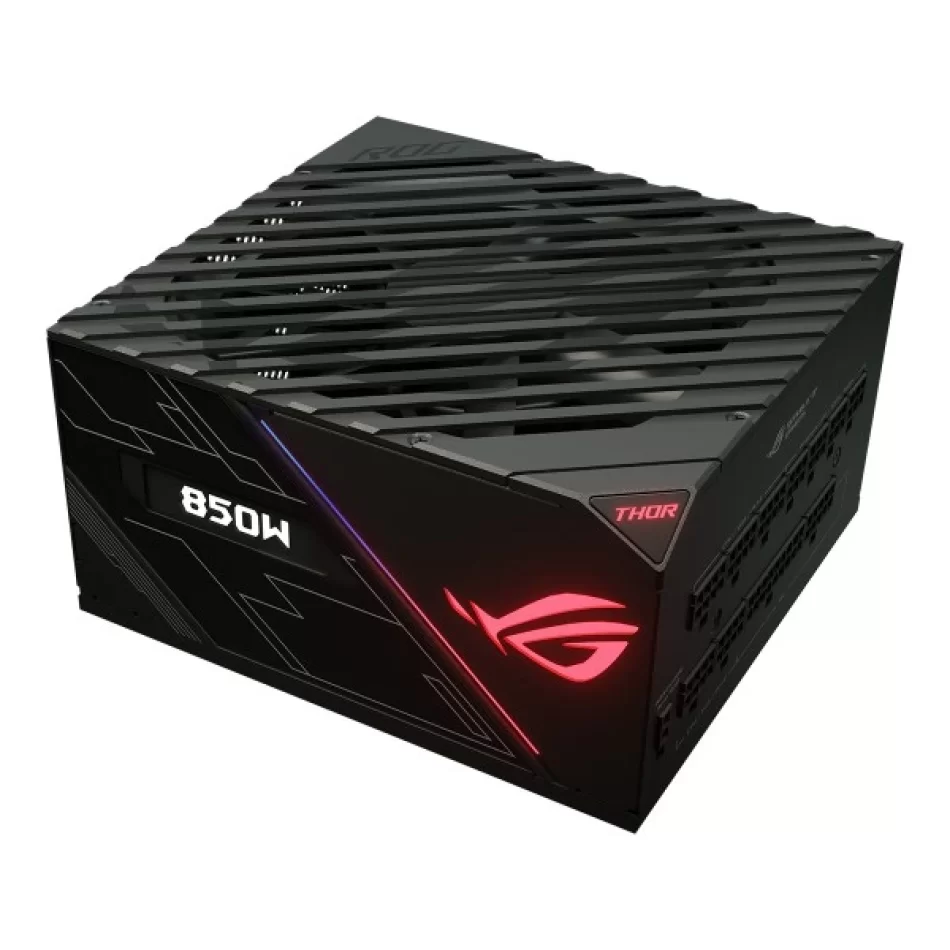 ASUS ROG THOR 850P 850W 80 PLUS Platinum Full Modüler OLED Ekranlı Güç Kaynağı