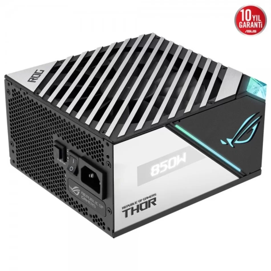 ASUS ROG THOR 850W Platinum II ARGB 80+ Platinum Tam Modüler Güç Kaynağı