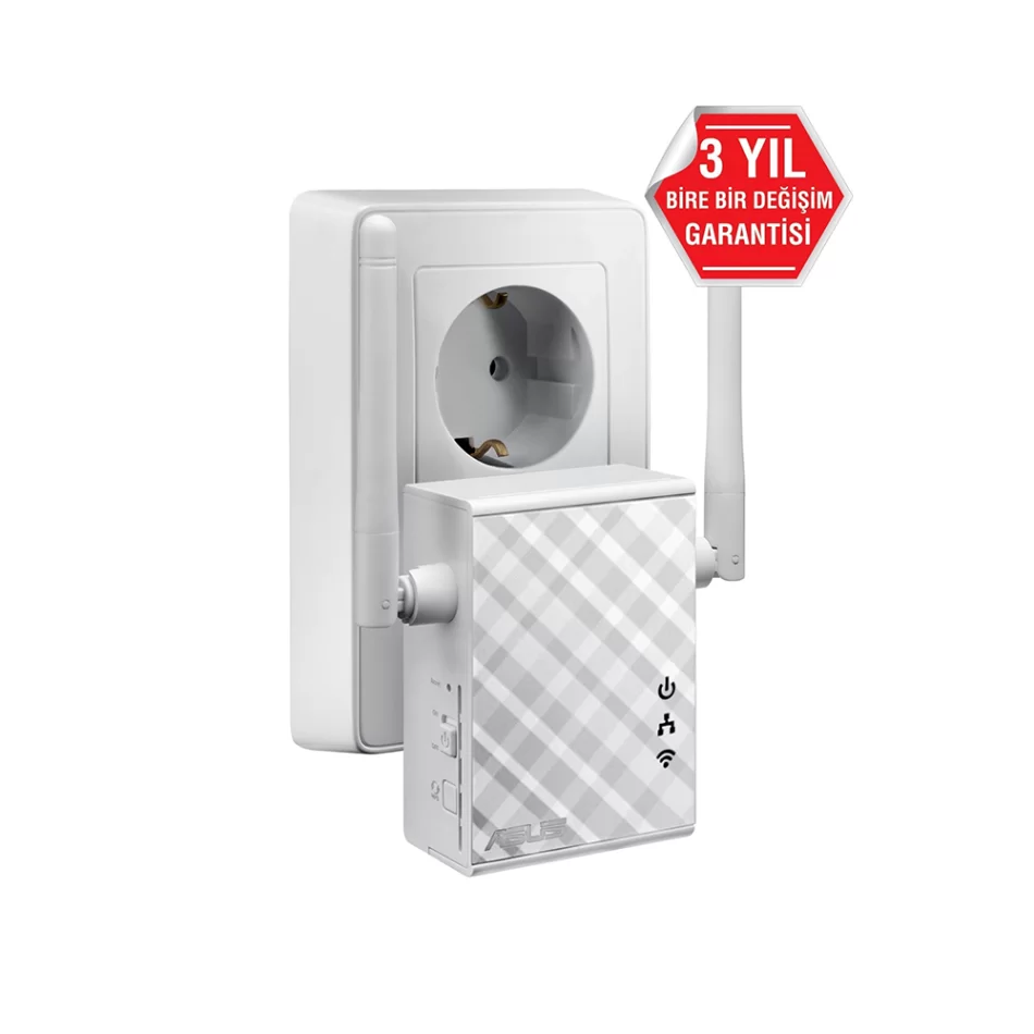 ASUS RP-N12 N300 2 Antenli Kablosuz Menzil Arttırıcı
