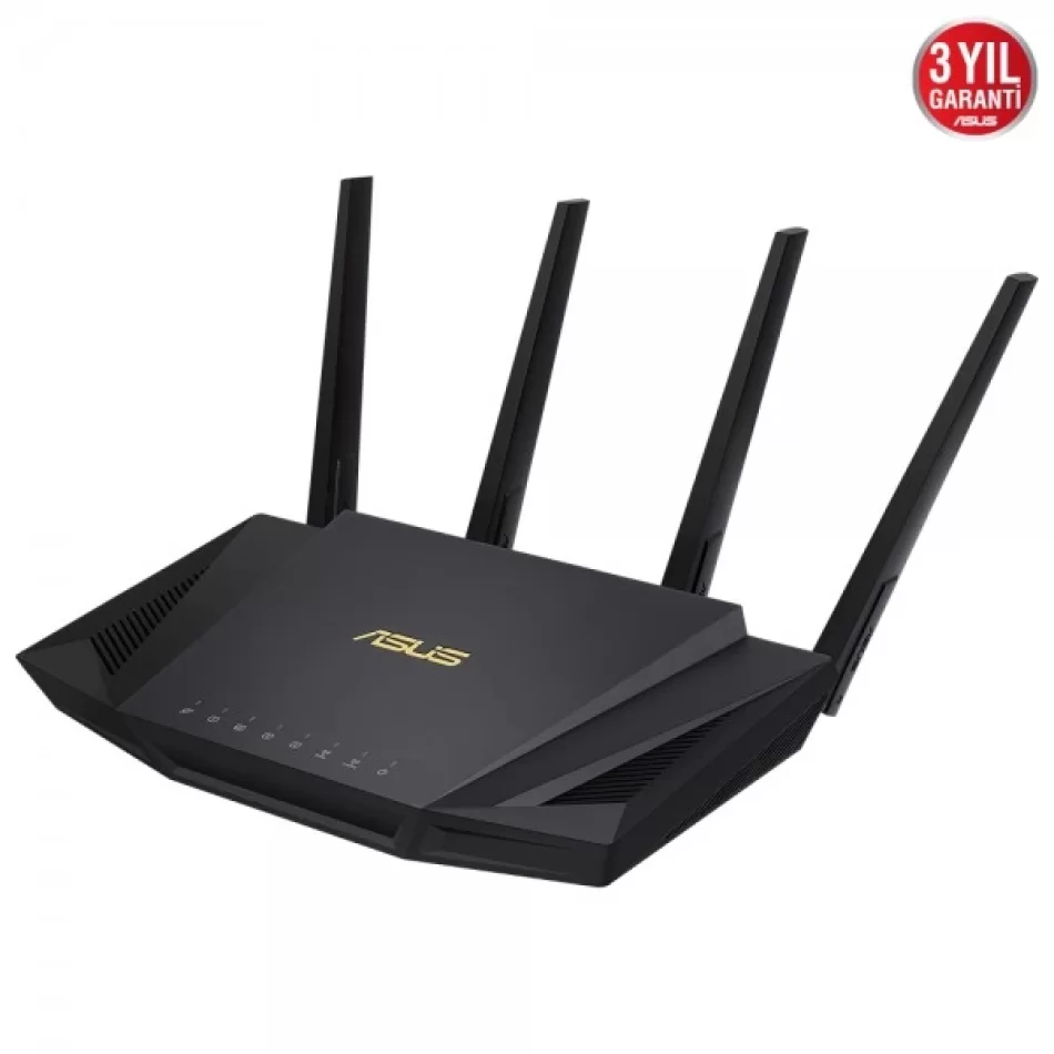 Asus RT-AX58U Wifi6 DualBand Gaming Ai Mesh AiProtection Torrent Bulut 4G Vpn Router-Access Point