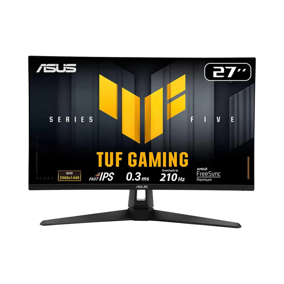 ASUS TUF Gaming 27 VG27AQ5A 210Hz 0.3ms FreeSync Premium HDR 1440p 2K IPS LED Gaming Monitör