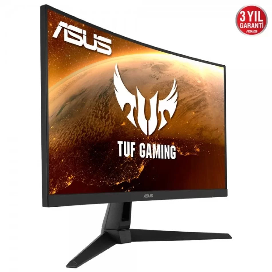 ASUS 27 TUF Gaming VG27WQ1B 165Hz 1ms FreeSync Premium HDR10 1440p 2K VA LED Curved Oyuncu Monitörü