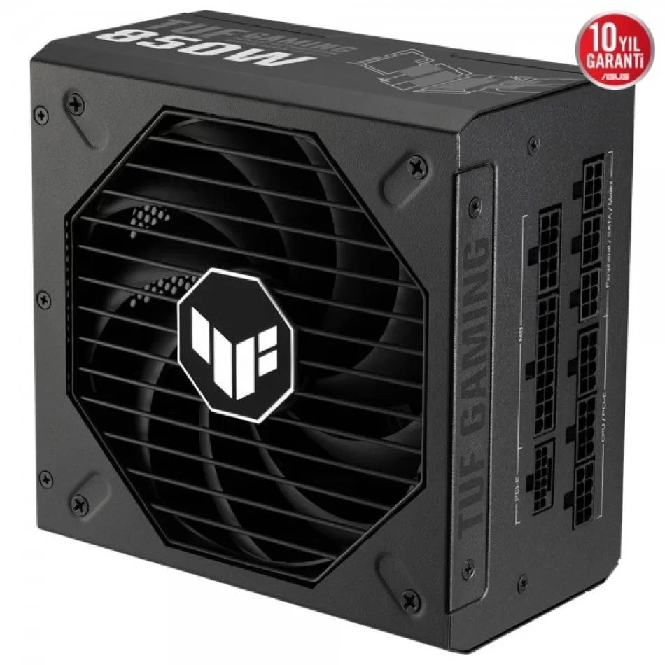 ASUS TUF Gaming 850G 850W 80+ Gold Full Modüler ATX 3.0 Uyumlu Gaming Power Supply