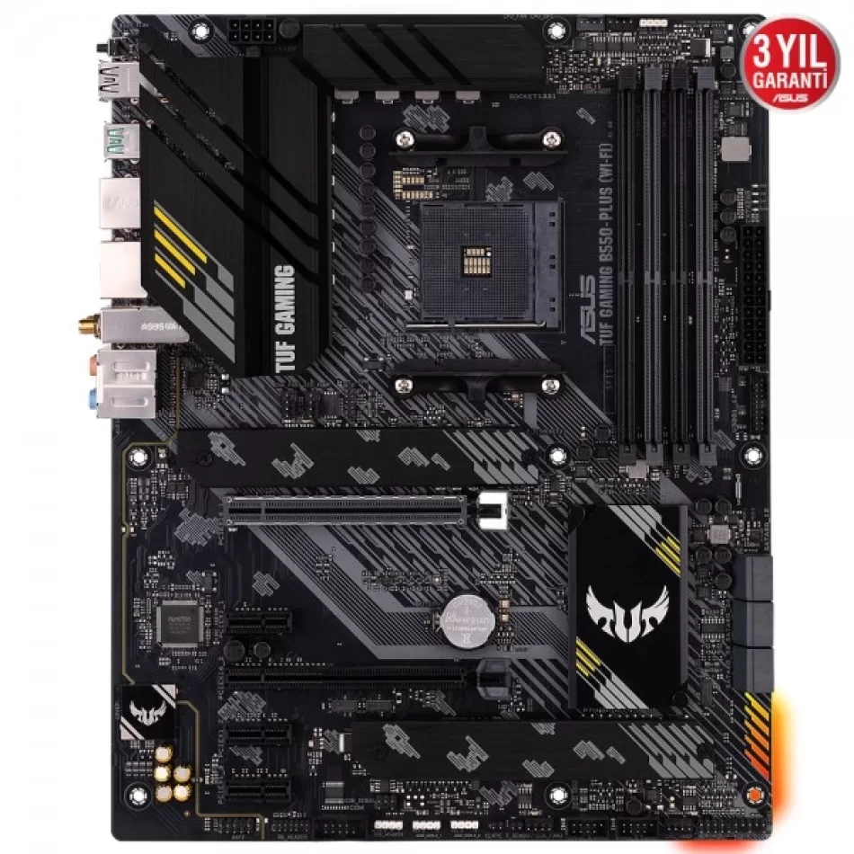 ASUS TUF GAMING B550-PLUS WiFi 4600MHz(OC) DDR4 AMD Soket AM4 ATX Anakart