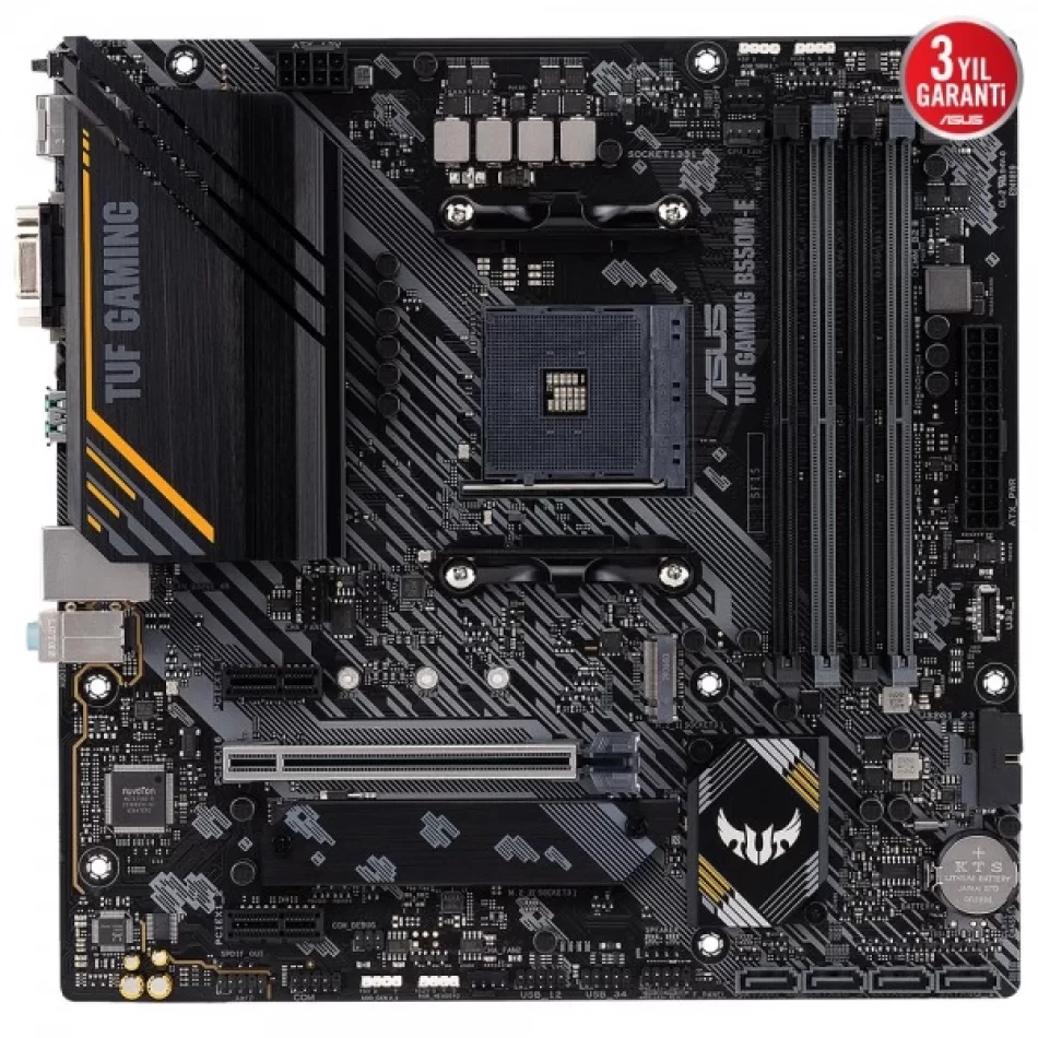 ASUS TUF GAMING B550M-E 4866MHz(OC) DDR4 AMD Soket AM4 mATX Anakart