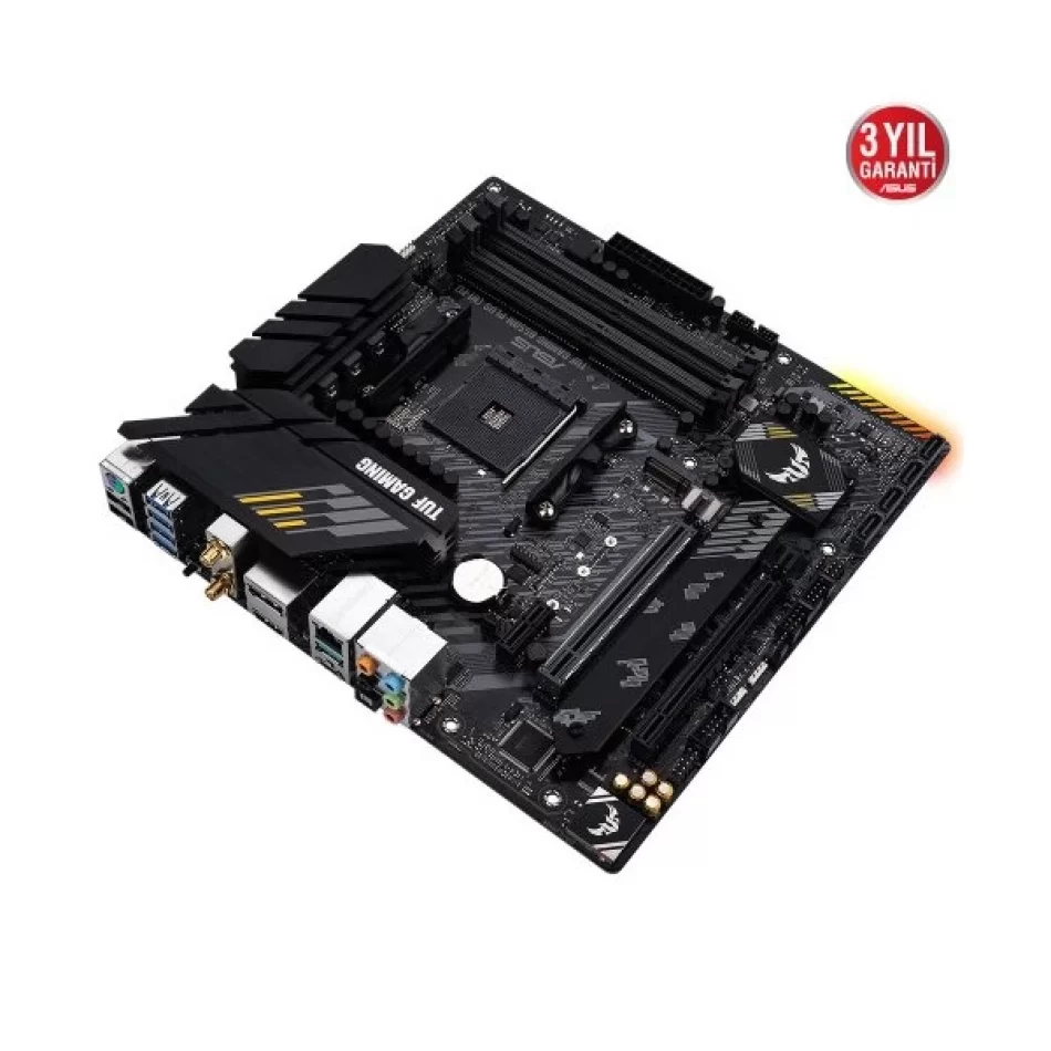 ASUS TUF GAMING B550M-PLUS WiFi II 4600MHz(OC) DDR4 AMD Soket AM4 mATX Anakart