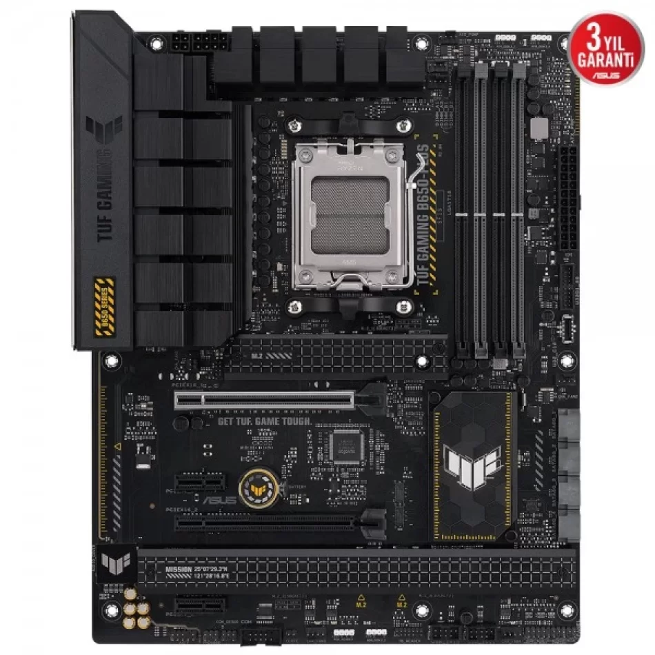 ASUS TUF GAMING B650-PLUS 6400MHz(OC) DDR5 AMD Soket AM5 ATX Anakart