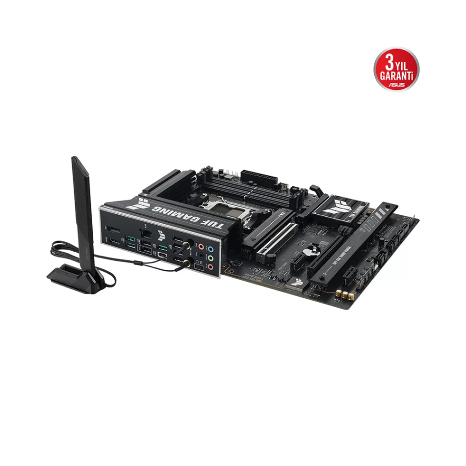 ASUS TUF Gaming B650E PLUS WIFI 8000MHz(OC) DDR5 AMD Soket AM5 ATX Anakart