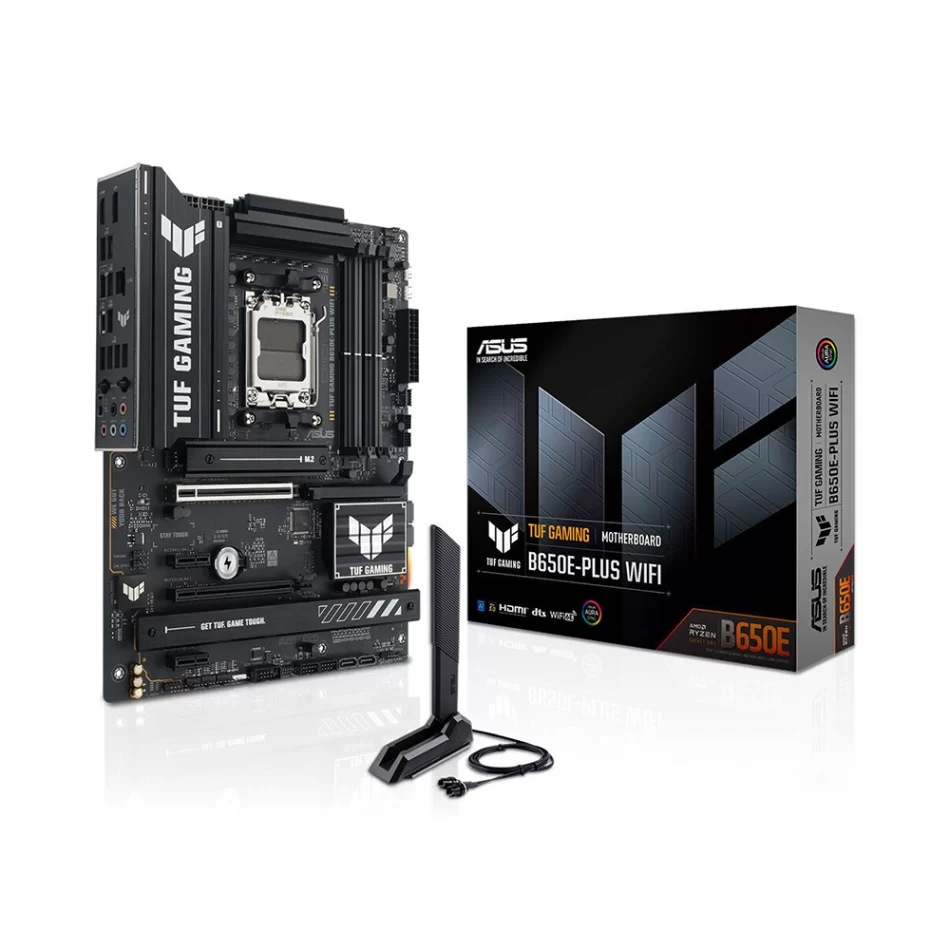 ASUS TUF Gaming B650E PLUS WIFI 8000MHz(OC) DDR5 AMD Soket AM5 ATX Anakart