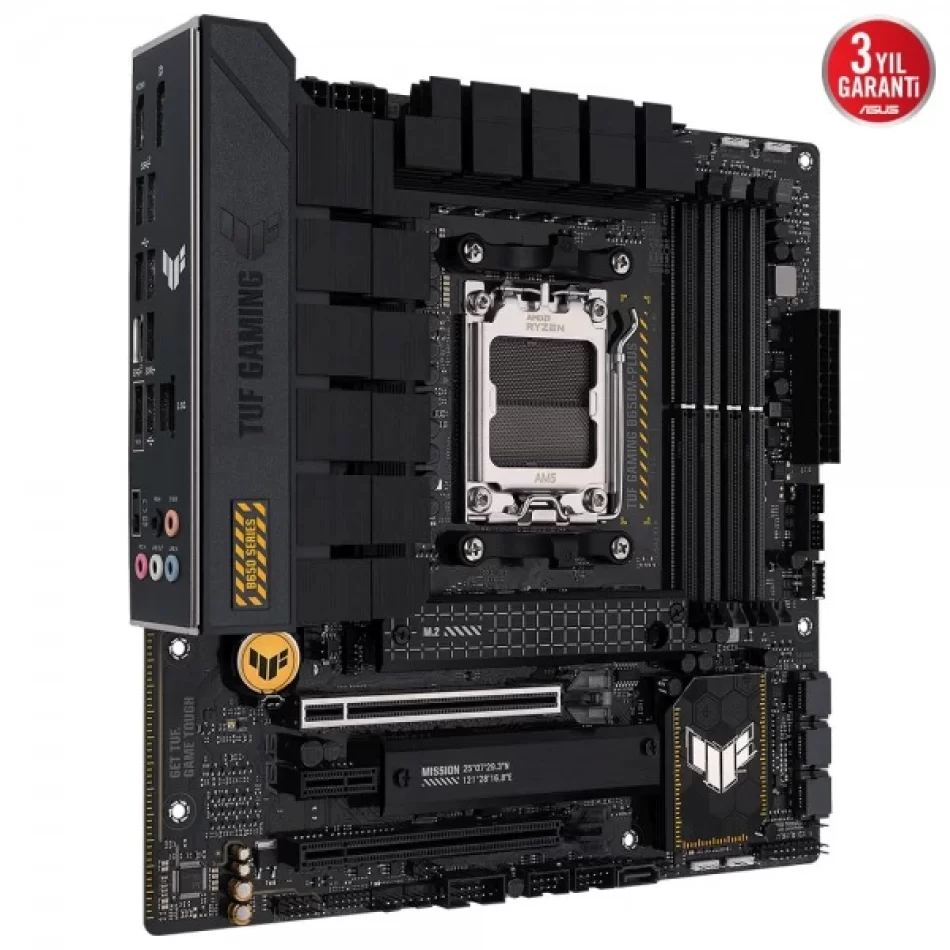 ASUS TUF GAMING B650M-PLUS 7600MHz(OC) DDR5 AMD Soket AM5 mATX Anakart