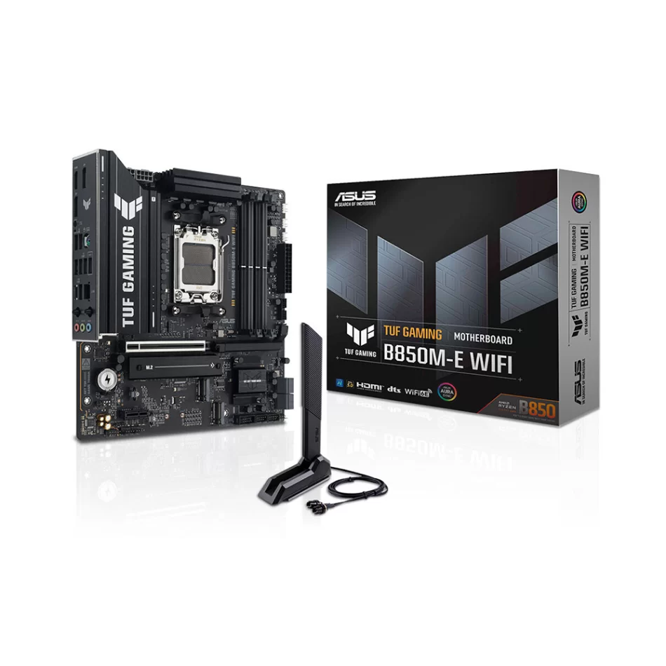 ASUS TUF Gaming B850M-E WIFI 8000MHz(OC) DDR5 AMD Soket AM5 ATX Anakart